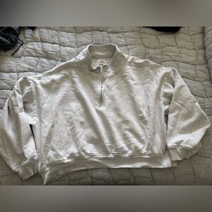 PINK Victoria's Secret Heather Gray Top